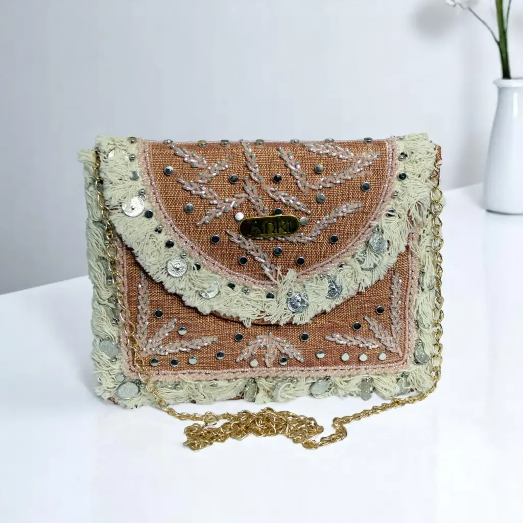 Banjara Envelope (rusk orange)