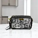 Anki Britney Box Bag (dual chain with common compartment) (black)