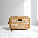 Anki Britney Box Bag (dual chain with common compartment) (brown)