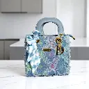 Denise Mini Tote (blue)