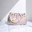 Anki Duffle Pearl Bag (lavender)