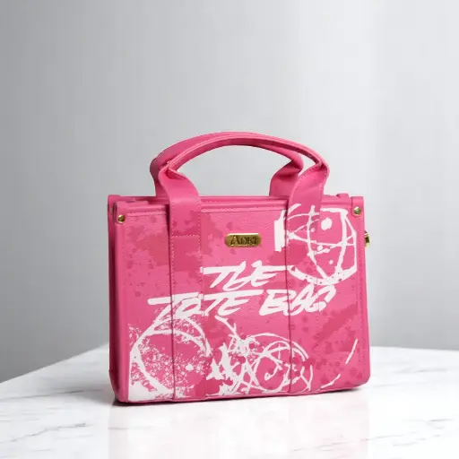 [Anki Blossom Tote (pink)] Anki Blossom Tote (pink)